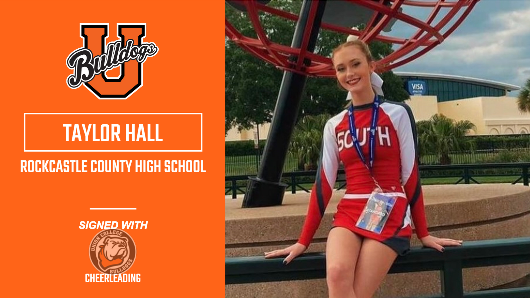 Hall Signs on with Cheer for 2021-22 Season