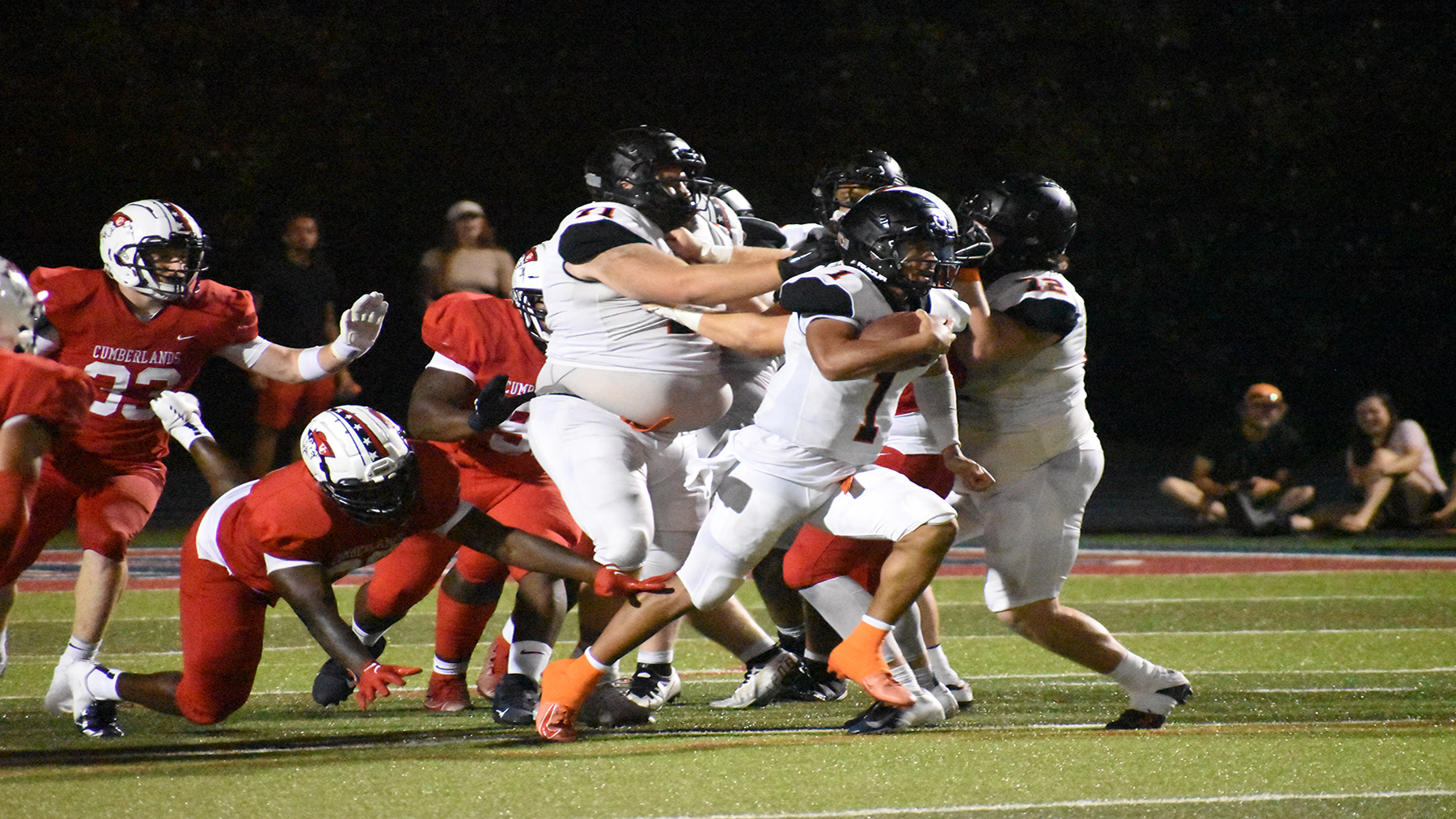 Cumberlands pulls away from Bulldogs in football opener