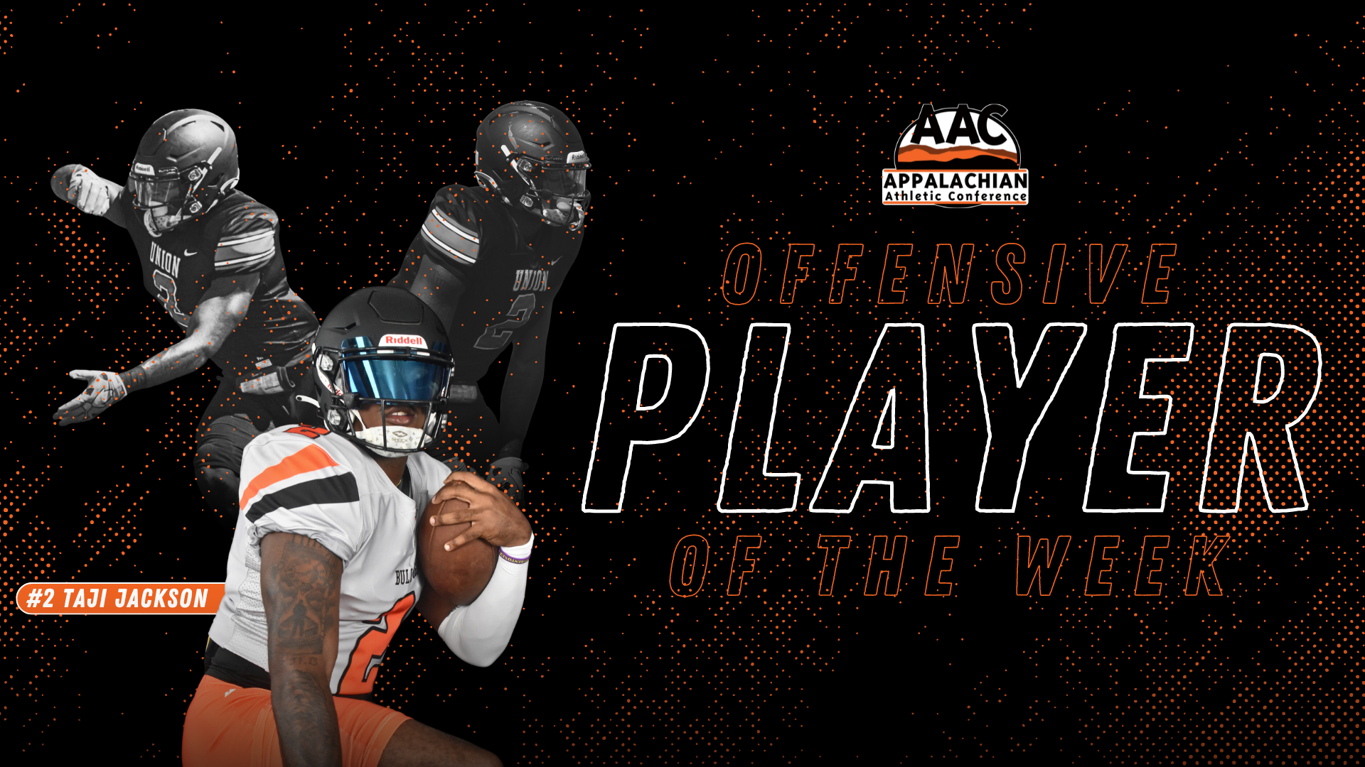 Union RB Taji Jackson named AAC Offensive Player of the Week