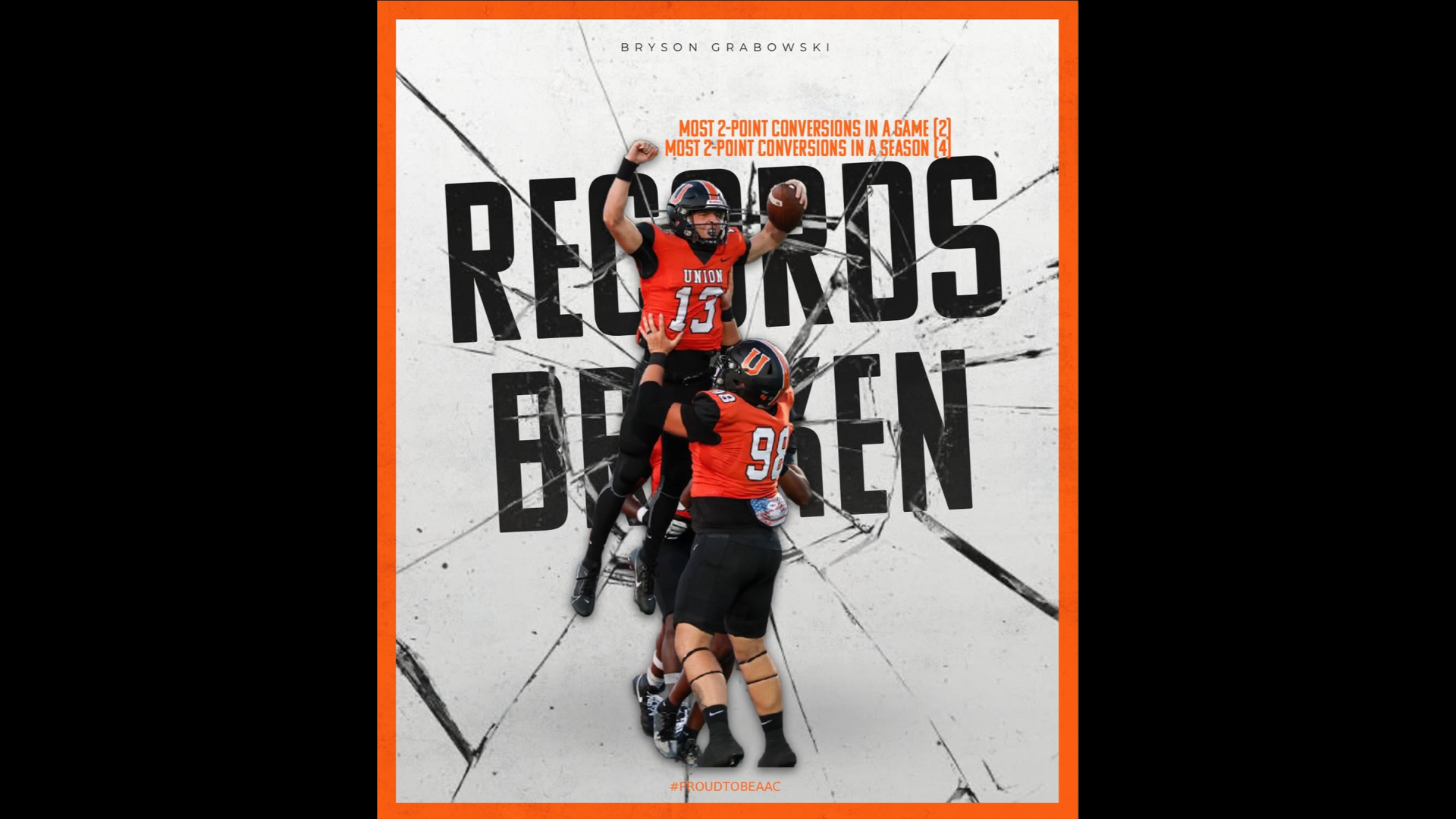 Grabowski Breaks a Conference Record and Ties Another