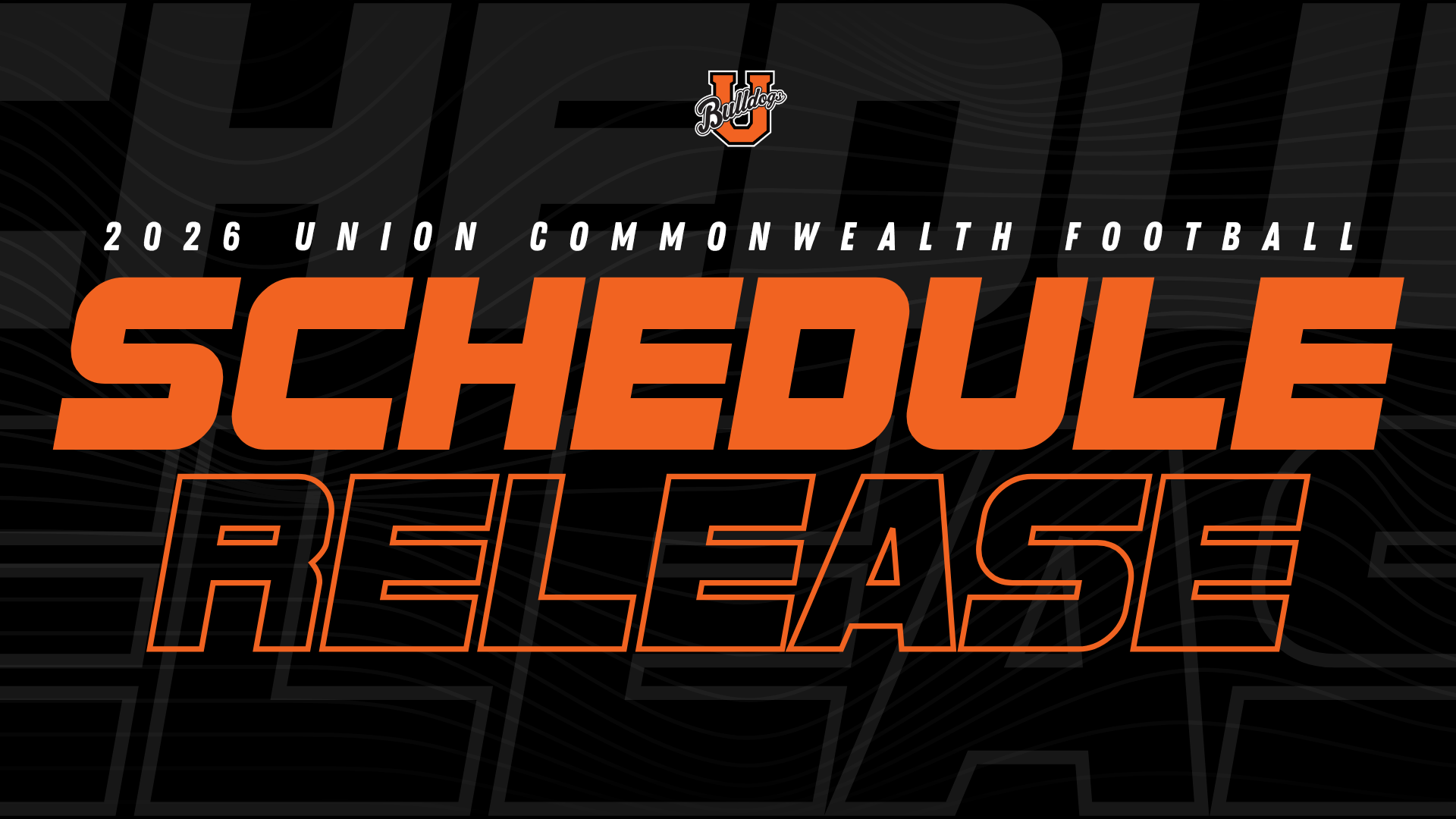 2026 Union Football Schedule Announced