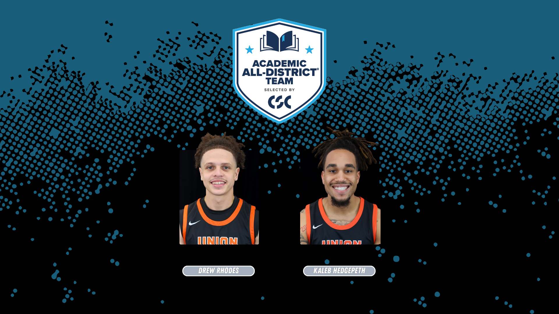 Two Union Men's Basketball Players Named to CSC Academic All-District Team