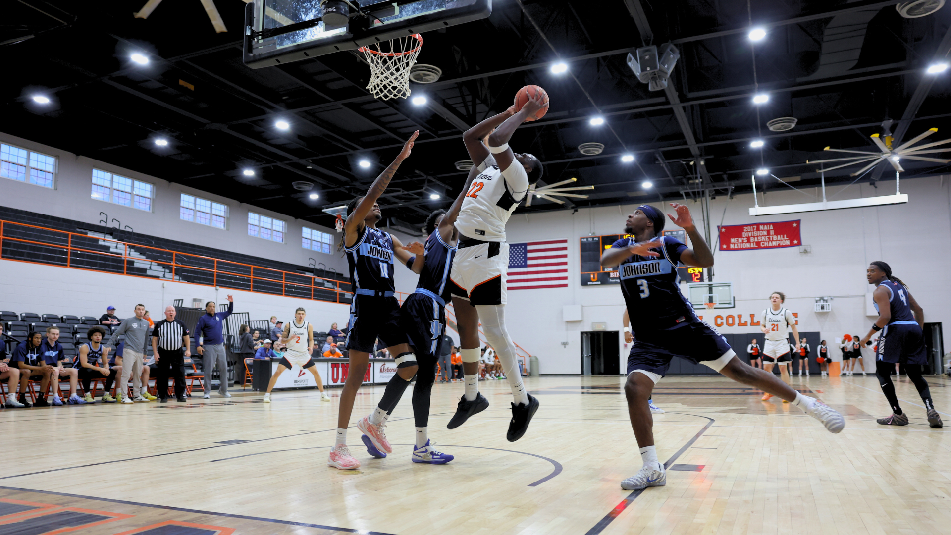 Union Men's Basketball Takes Down Johnson to Complete Season Series Sweep