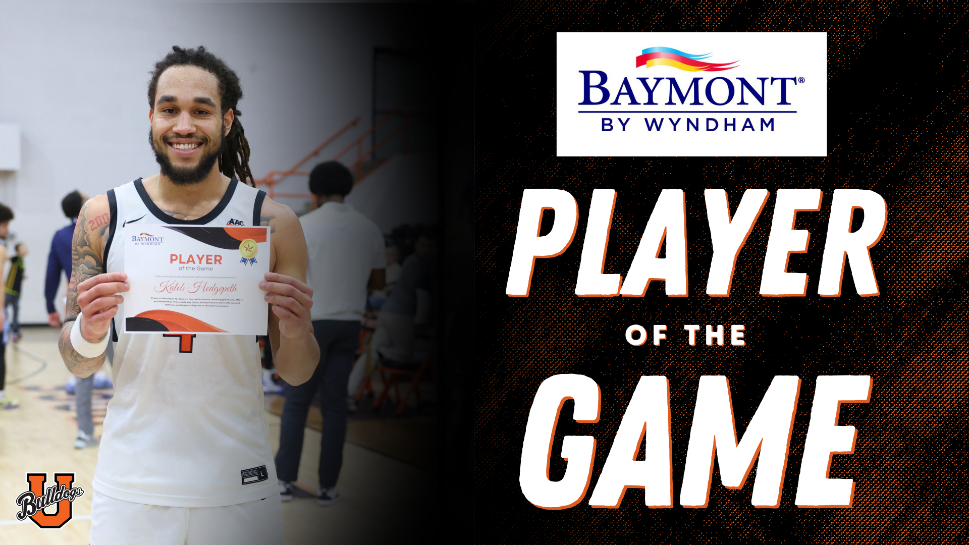Baymont Inn Player of the Game: Kaleb Hedgepeth