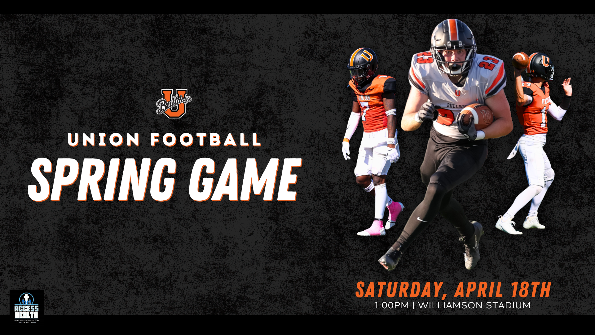 Union Football Announces Spring Game to be Held on April 18