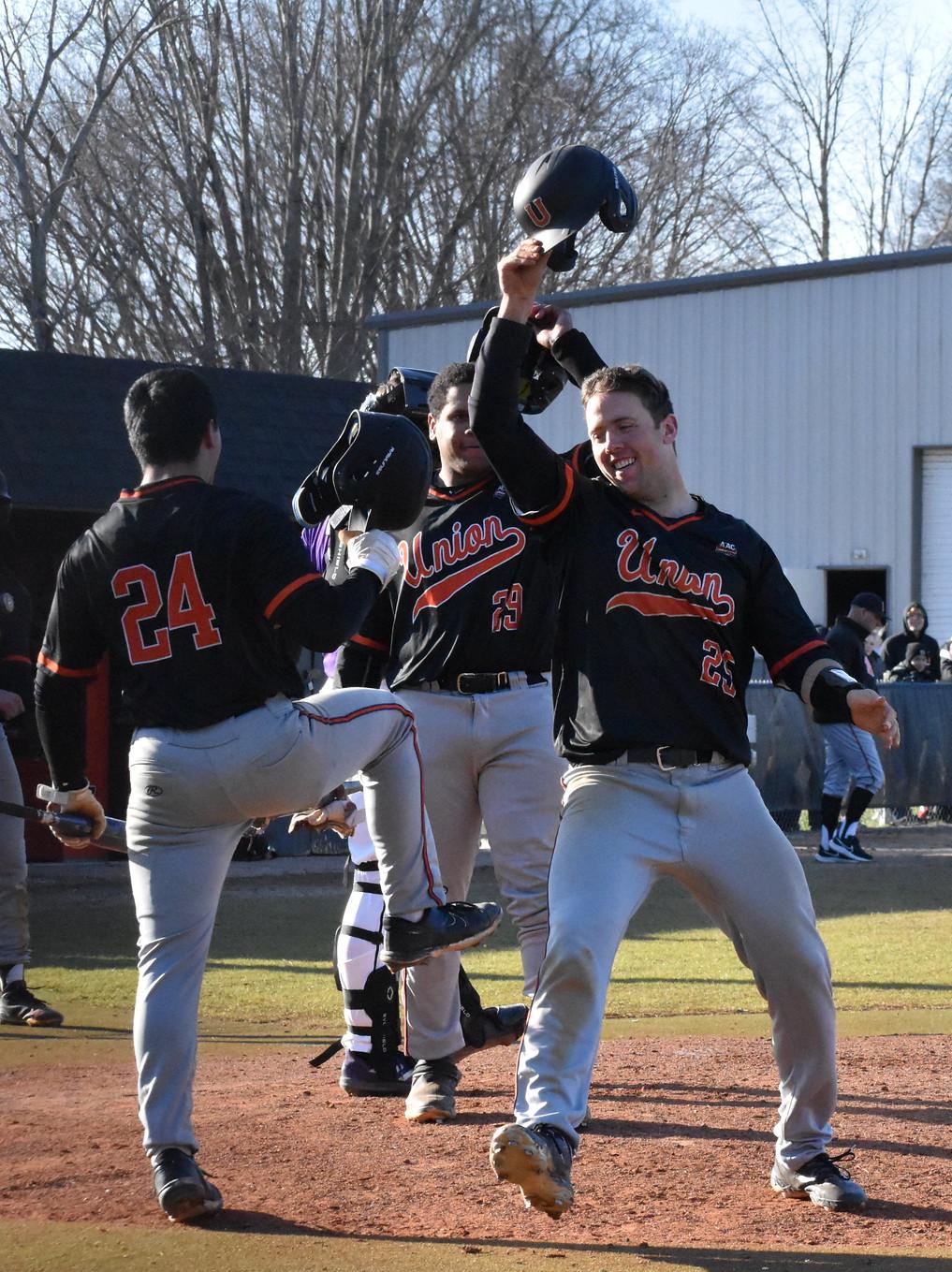 Baseball routs third-ranked Wesleyan, just one win shy of national tournament
