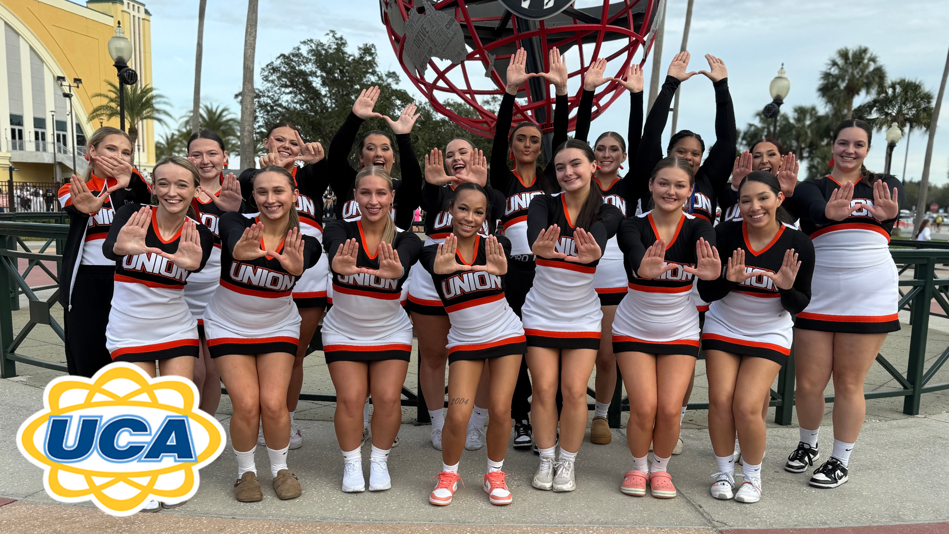 Union cheer advances to UCA College Nationals finals
