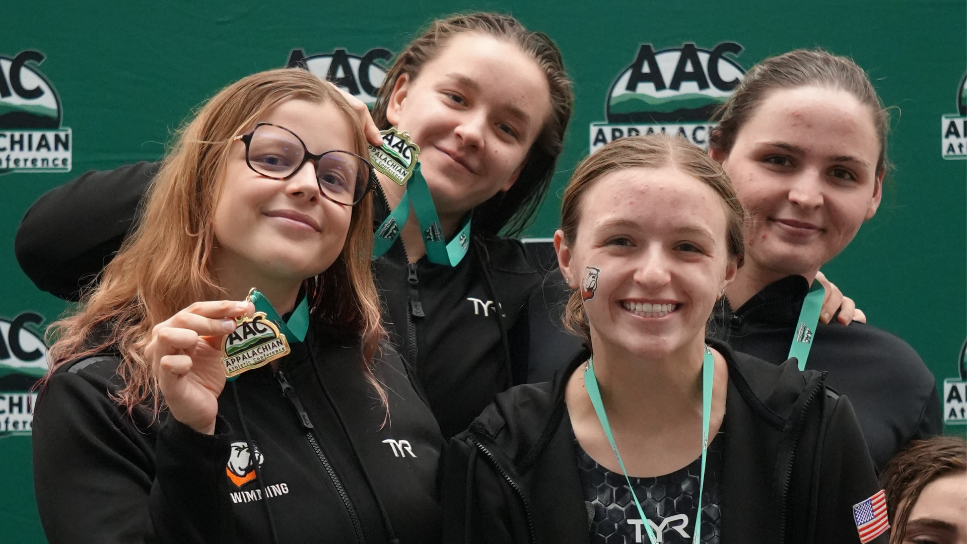 Union women&rsquo;s swimming and diving secures third place and breaks multiple conference records at AAC Championships