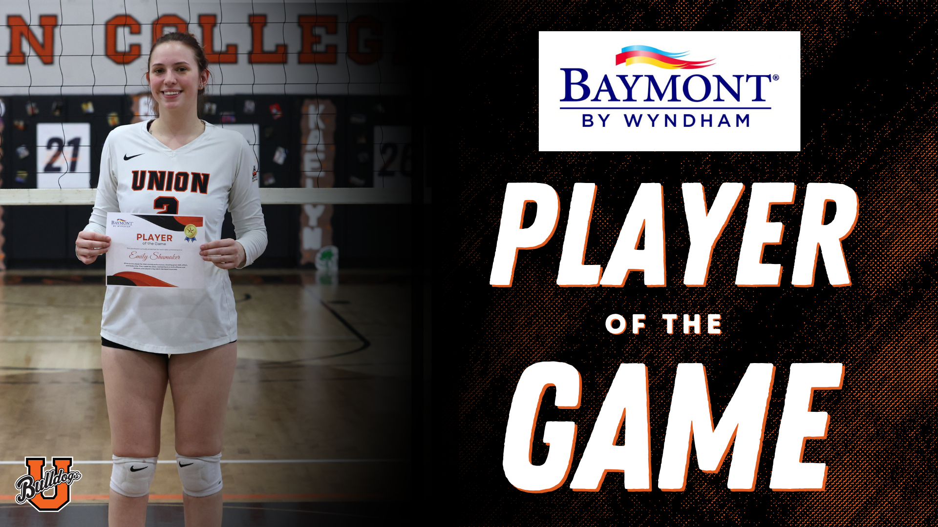 Baymont Inn Player of the Game: Emily Shumaker